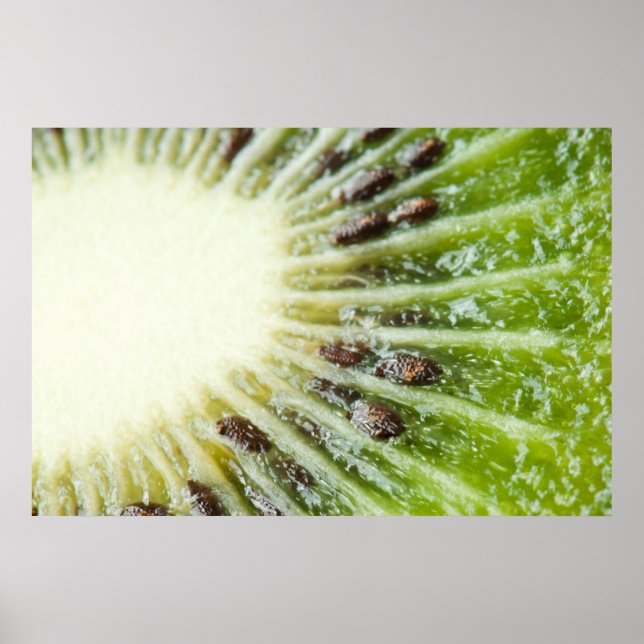 Póster Cierre del fruto de kiwi (Frente)