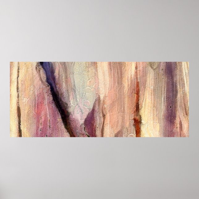 Póster Cierre el fondo abstracto de pintura al óleo. Text (Frente)