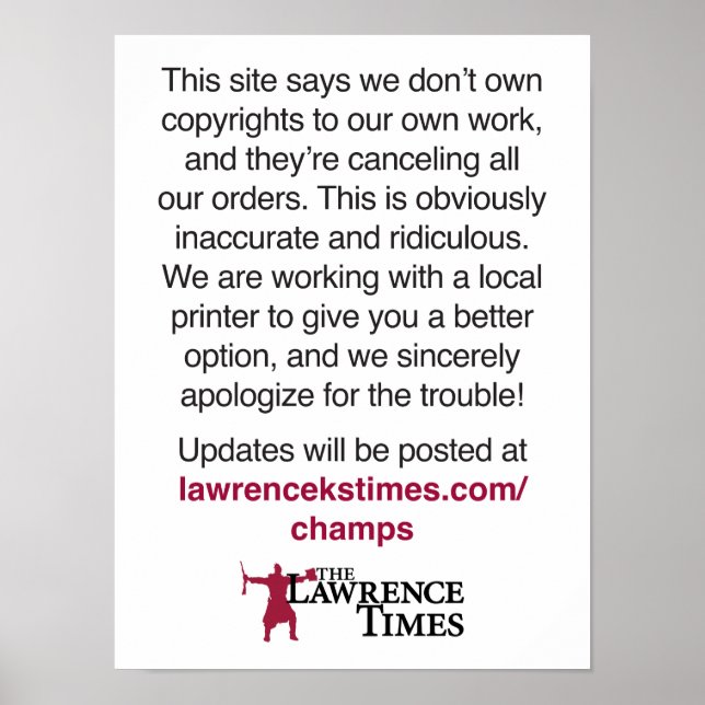 Póster Ciertamente, los campeones (Frente)