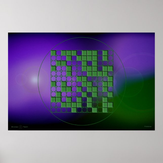 Póster Cifrado (Frente)