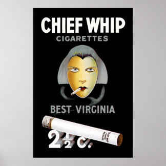 Póster Cigarrillos blancos principales