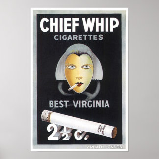 Póster Cigarrillos blancos principales