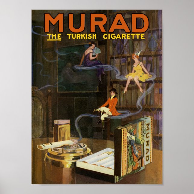 Póster Cigarrillos MURAD (Frente)