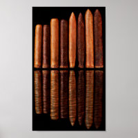 Cigarros cubanos de la Habana vip minimalismo negr