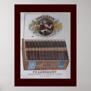 Póster Cigarros de Donaldson