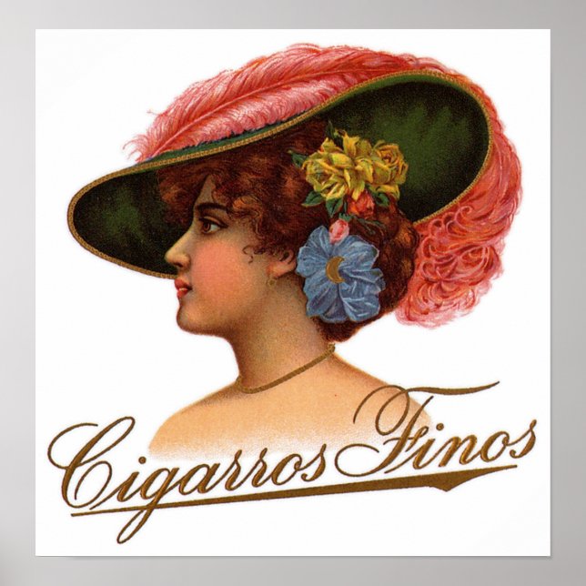 Póster Cigarros Finos (Frente)