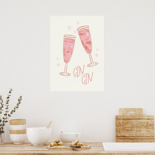 Póster Cin (Cocina)