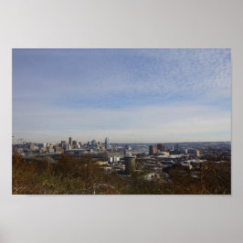 Póster Cincinnati, OH y Kentucky Septentrional