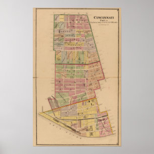 Póster Cincinnati, Ohio 2