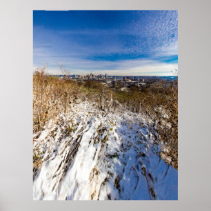 Póster Cincinnati, Ohio Visto Desde Devou Park, Kentucky