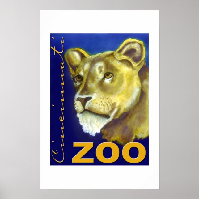 Póster Cincinnati Zoo Poster (Frente)