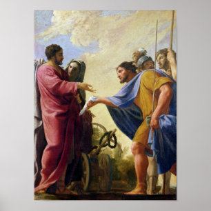 Póster Cincinnatus que vuelve a su arado