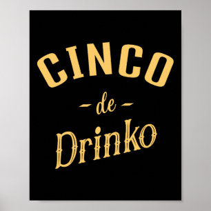 Póster Cinco De Drinko - El Cinco De Mayo de las Mujeres
