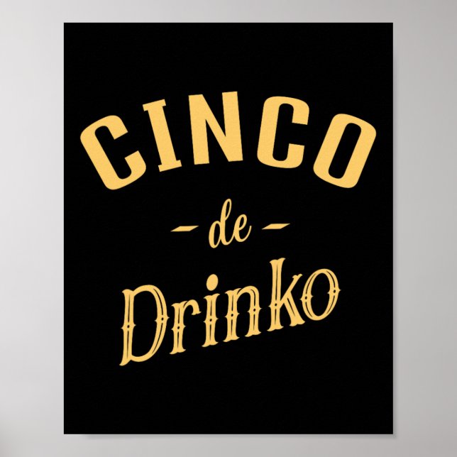Póster Cinco De Drinko - El Cinco De Mayo de las Mujeres (Frente)