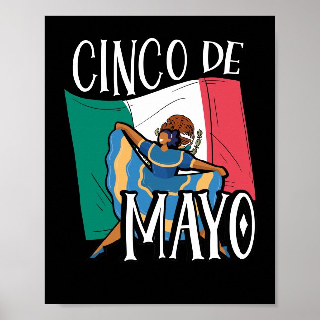 Póster Cinco de mayo (Frente)