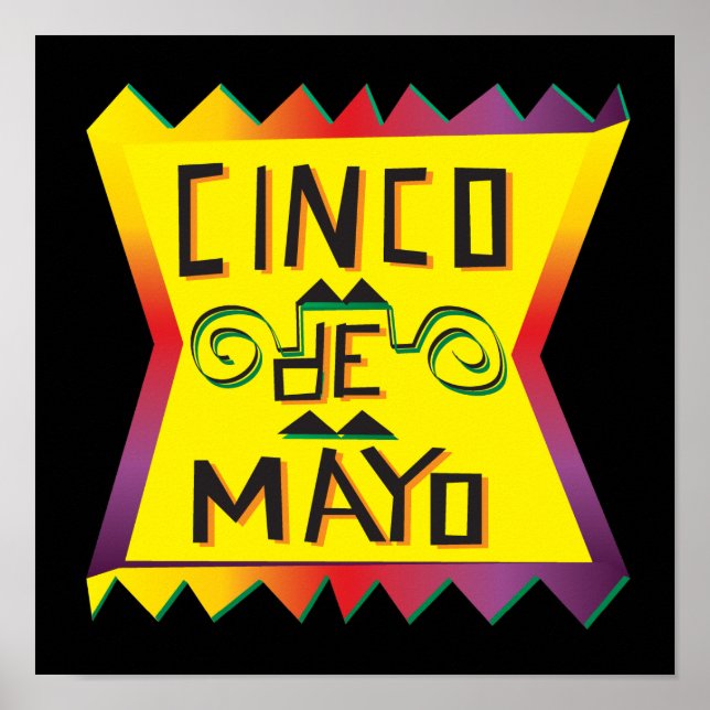 Póster Cinco de mayo (Frente)