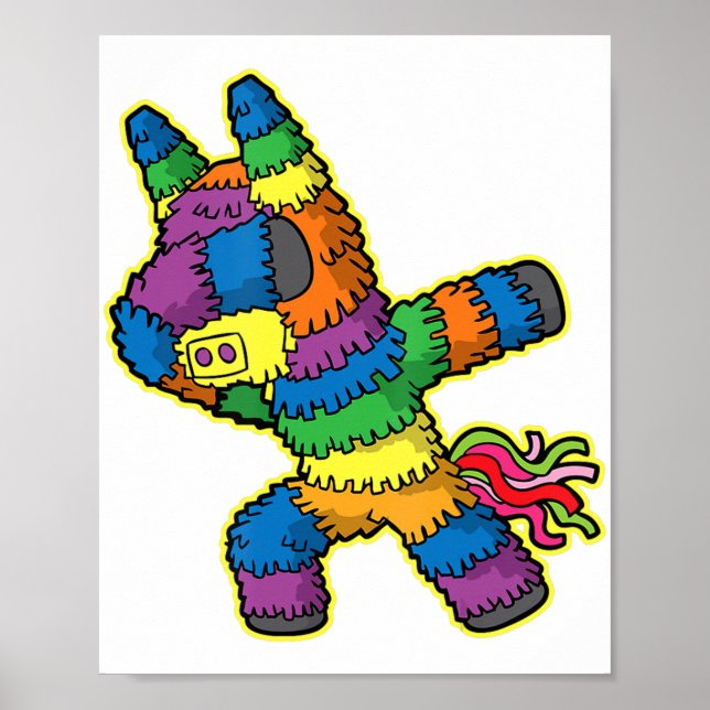 Póster Cinco de mayo de Pinata Fiesta 5 (Frente)