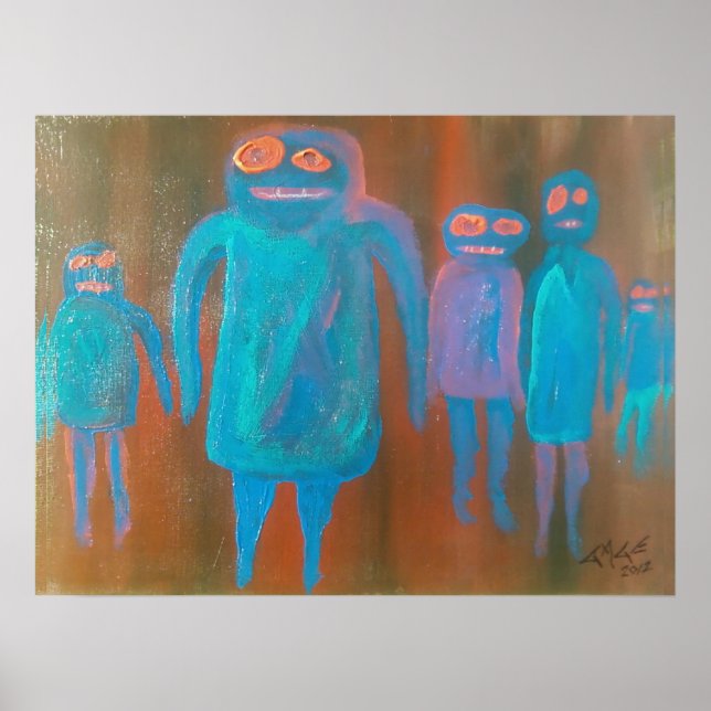 Póster Cinco regresaron - Ken Gage Art (Frente)