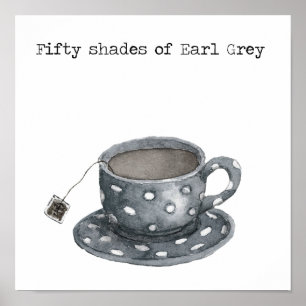 Póster Cincuenta Sombras Del Poster Gris Earl