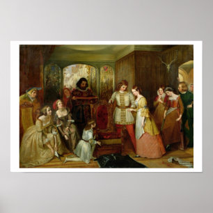 Póster Cinderella and the slipper