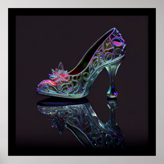 Póster Cinderella Glass Slipper