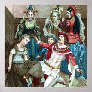 Póster Cinderella Print