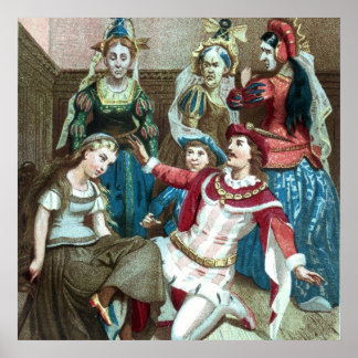 Póster Cinderella Print