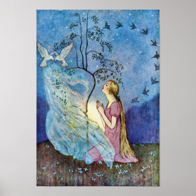 Póster Cinderella Silver and Gold Poster (Frente)