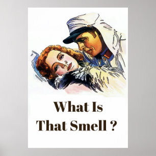 Póster Cine cómico vintage