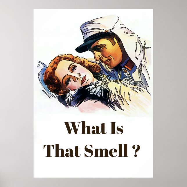 Póster Cine cómico vintage (Frente)