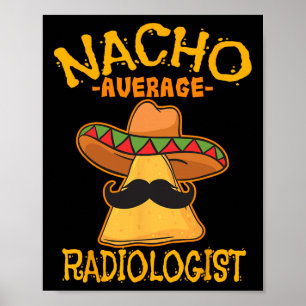 Póster Cine de Nacho Radiólogo Medio de Radiología