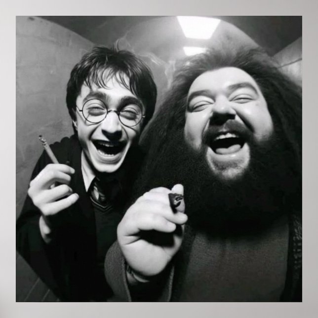 Póster Cine divertida bw (Frente)