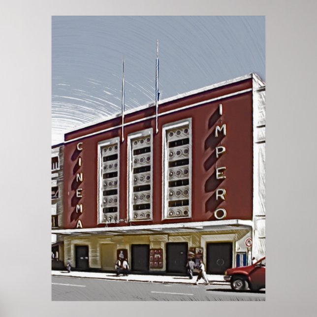 Póster Cine Impero, Asmara (Frente)