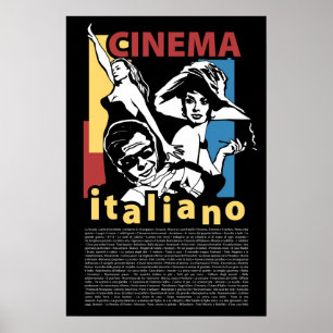 Póster Cine Italiano del poster