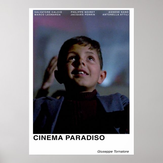 Póster Cinema Paradiso (Frente)