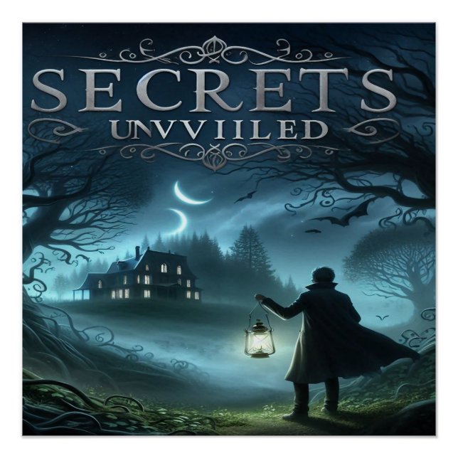 poster cinematográfico de horror (Anverso)