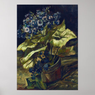Póster Cineraria de Van Gogh en una maceta