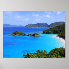 Póster Cinnamon Bay St. John, Islas Vírgenes Estadouniden