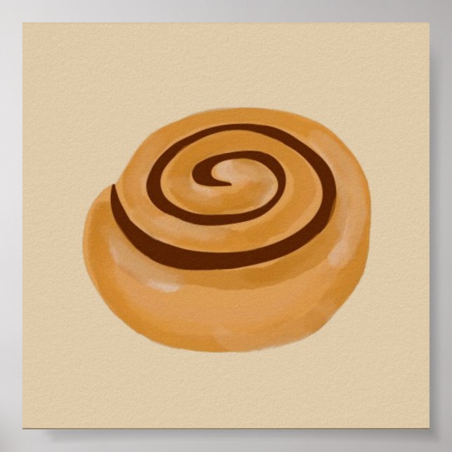 Póster Cinnamon Roll (Frente)