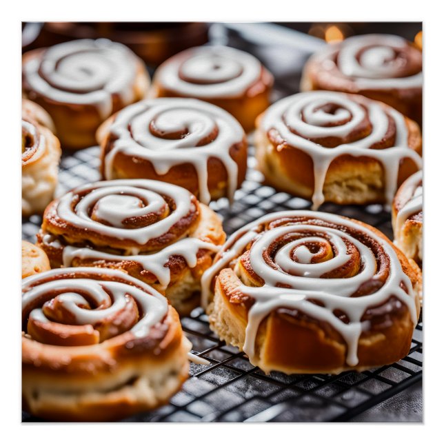 Póster Cinnamon Roll (Anverso)