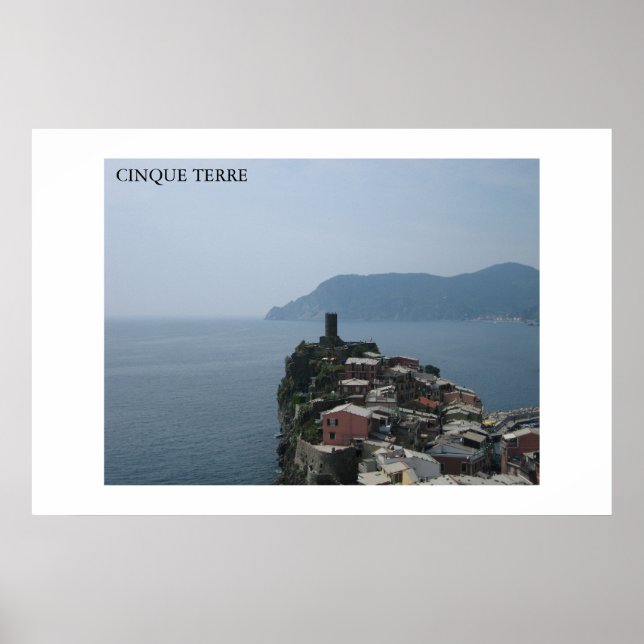 Póster Cinque Terre (Frente)