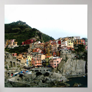 Póster cinque terre