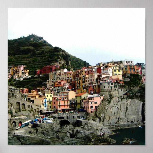 Póster cinque terre (Frente)