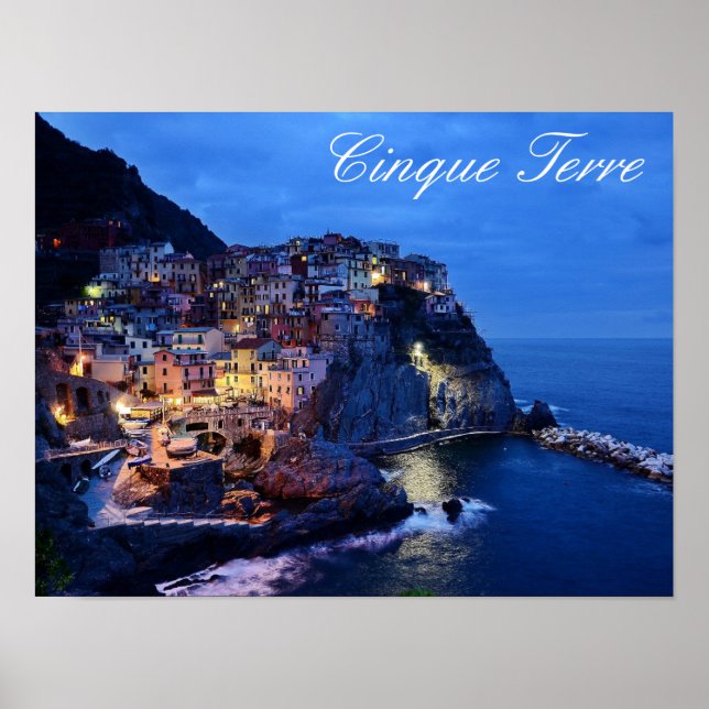 Póster Cinque Terre Italia (Frente)