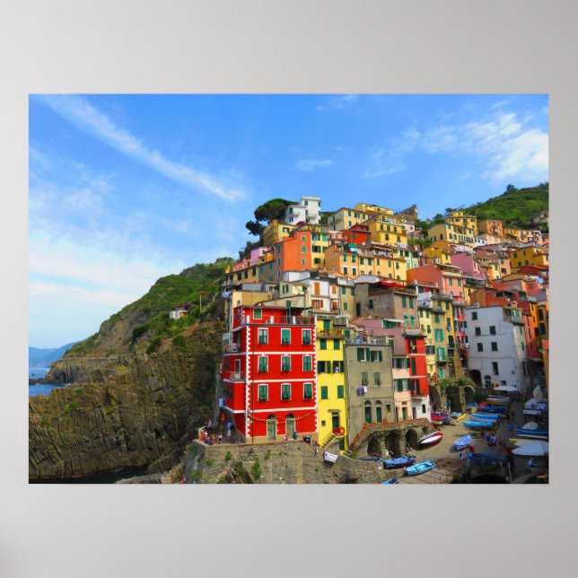 Póster Cinque Terre - Riomaggiore, Italia (Frente)