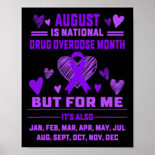 Póster Cinta Cardíaca Junio Es Aviso De Sobredosis Nacion