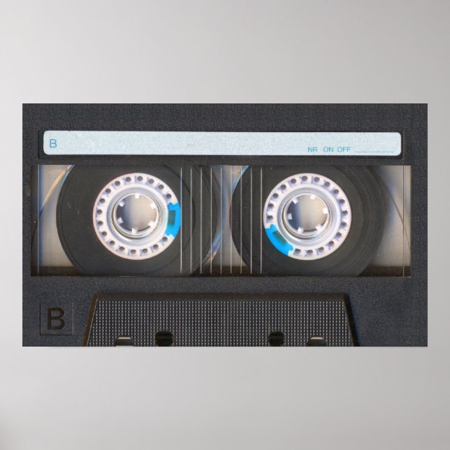 Póster Cinta Cassette (Frente)