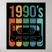 Cinta Cassette de los años 90 (efecto Grunge)