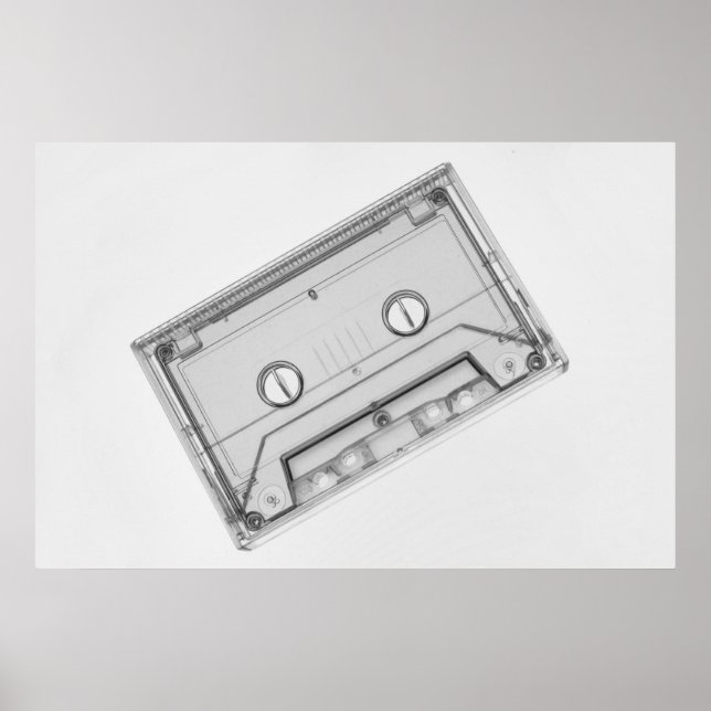 Póster Cinta cassette de música (Frente)