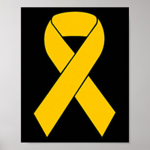 Póster Cinta Cute Gold para mujeres con conciencia sobre 